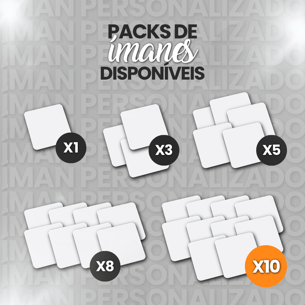 Íman personalizado CASE IT UP, vista adicional