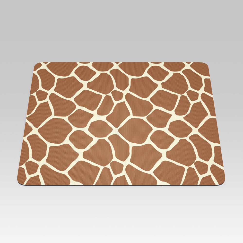Tapete de rato CASE IT UP, design padrão animal