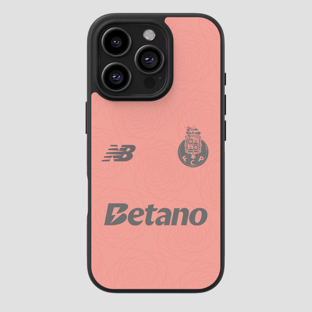 Capa de telemóvel resistente com design do equipamento do FC Porto 2025/2026