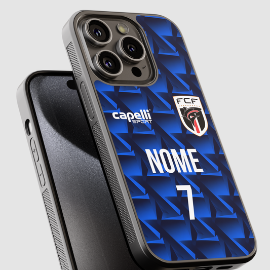 Capa de telemóvel personalizada CASE IT UP com nome e número, design Seleção de Cabo Verde