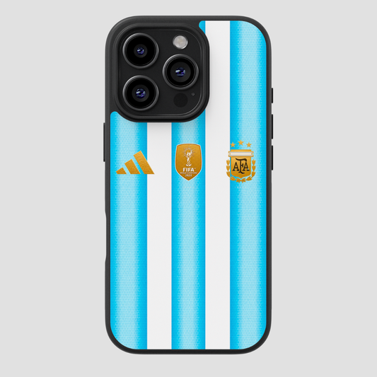 Capa protetora em TPU com estampado da Seleção Argentina 2026