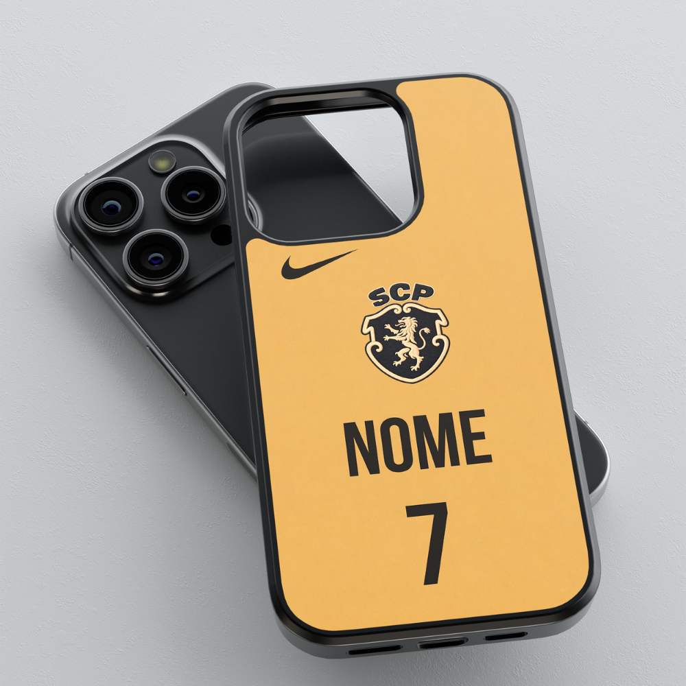 Capa protetora em TPU personalizada, equipamento alternativo do Sporting 2026/2027