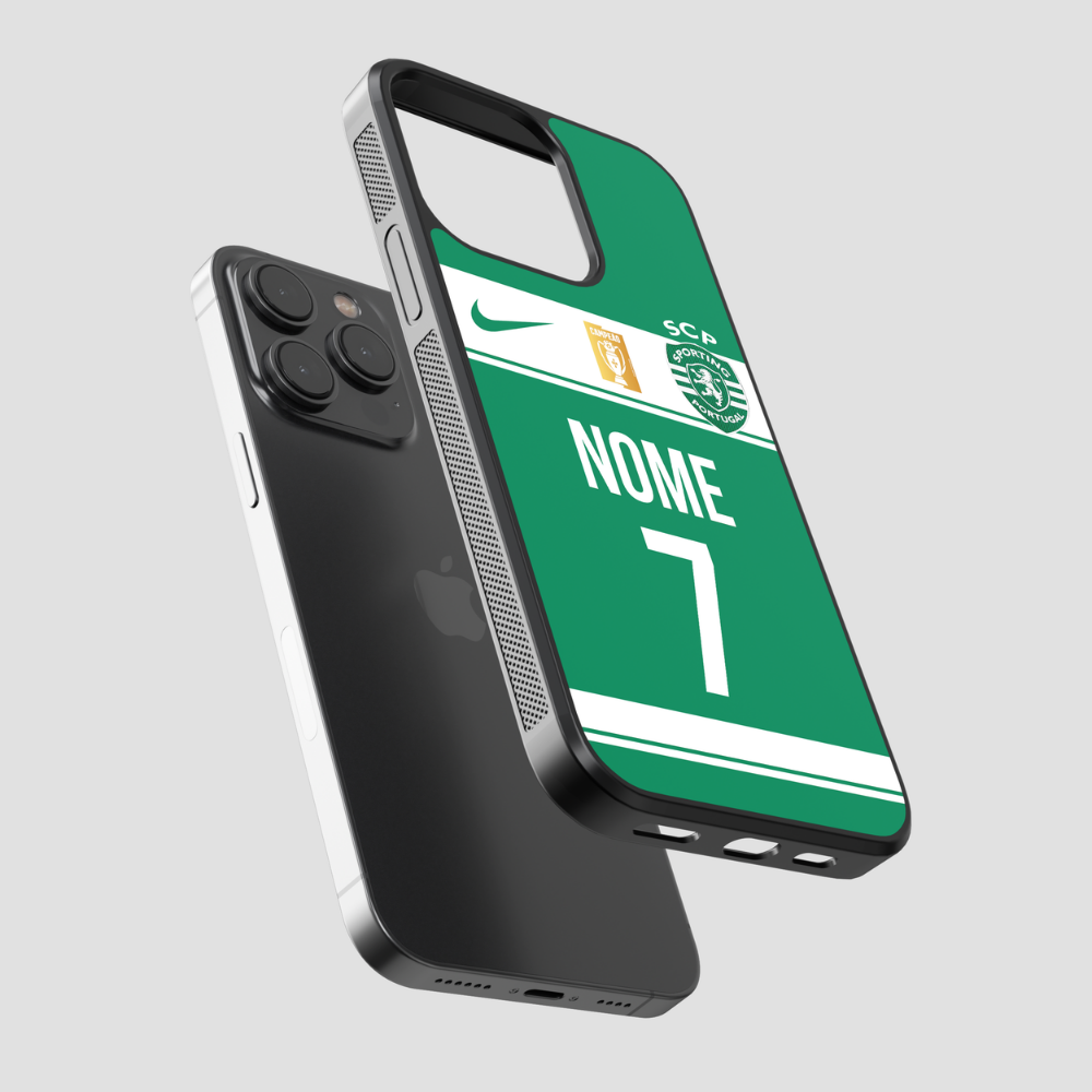 Capa protetora em TPU personalizada, equipamento do Sporting 2025/2026