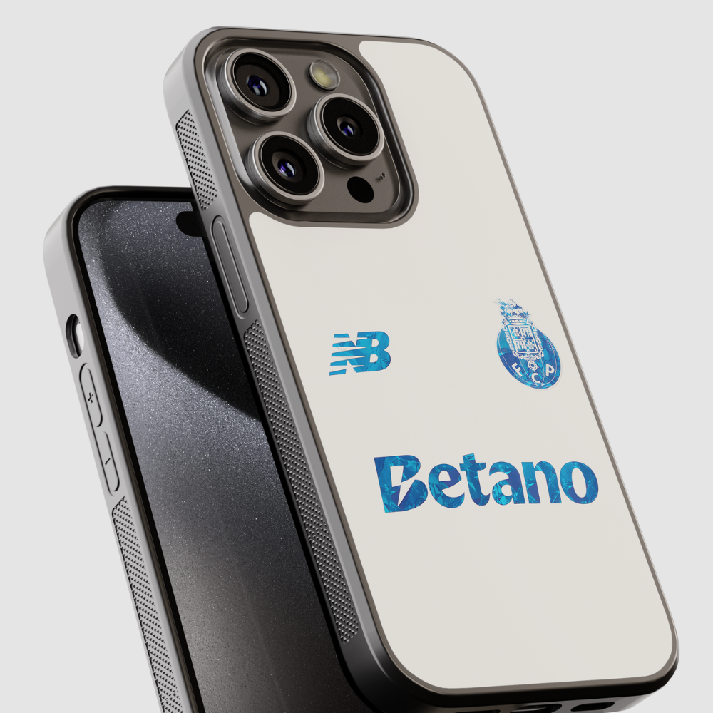 Capa de telemóvel CASE IT UP com design inspirado no equipamento Elite do FC Porto 2025/2026