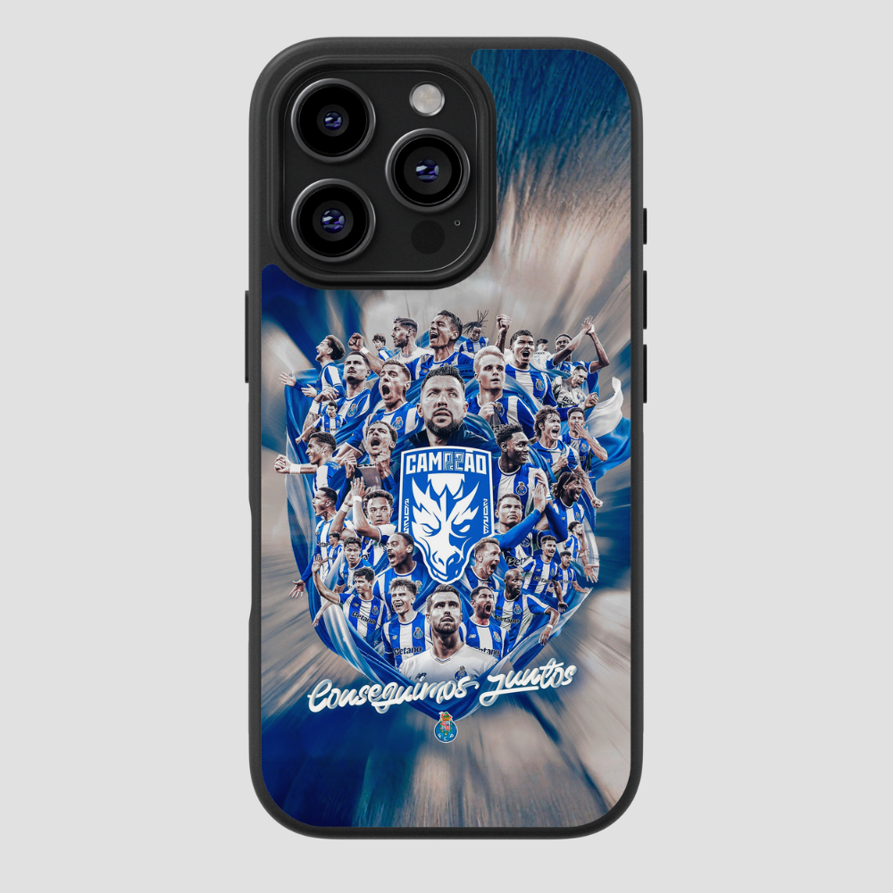 Capa de telemóvel CASE IT UP, edição especial FC Porto Campeão