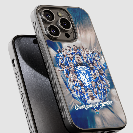 Capa de telemóvel CASE IT UP com design exclusivo FC Porto Campeão