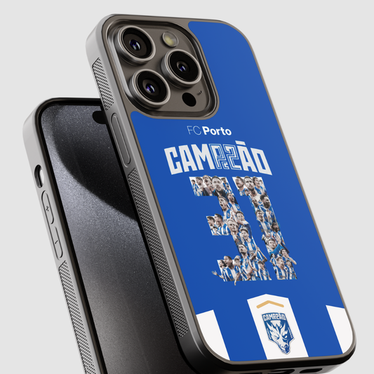 Capa de telemóvel CASE IT UP inspirada na camisola FC Porto Campeão
