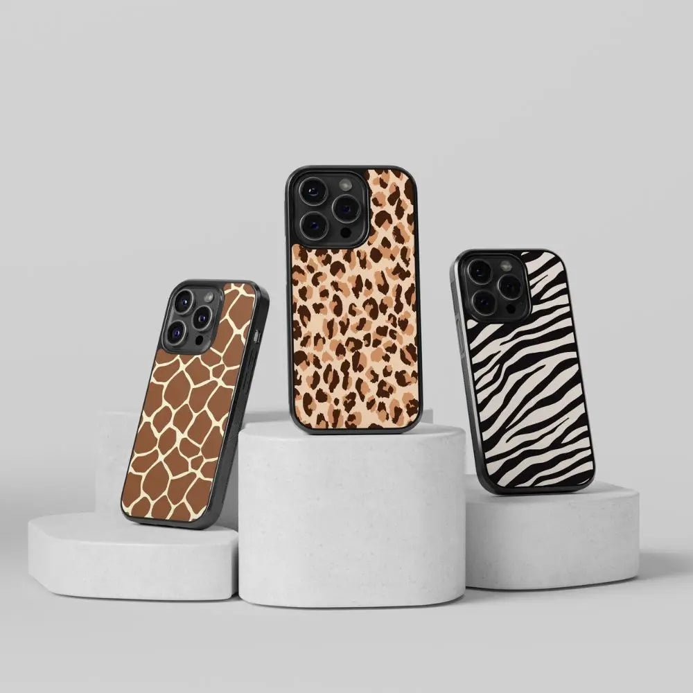 Capa de telemóvel CASE IT UP com padrão animal