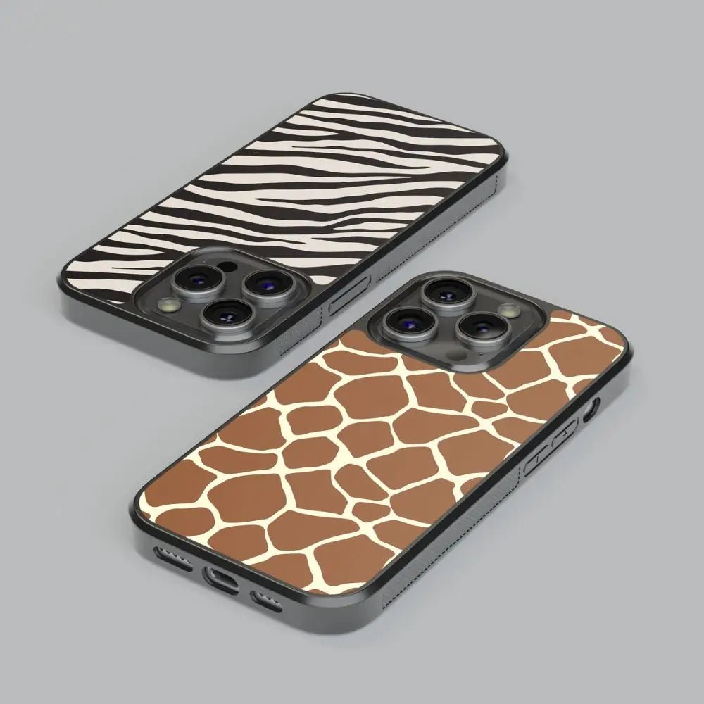 Capa de telemóvel CASE IT UP, design padrão animal