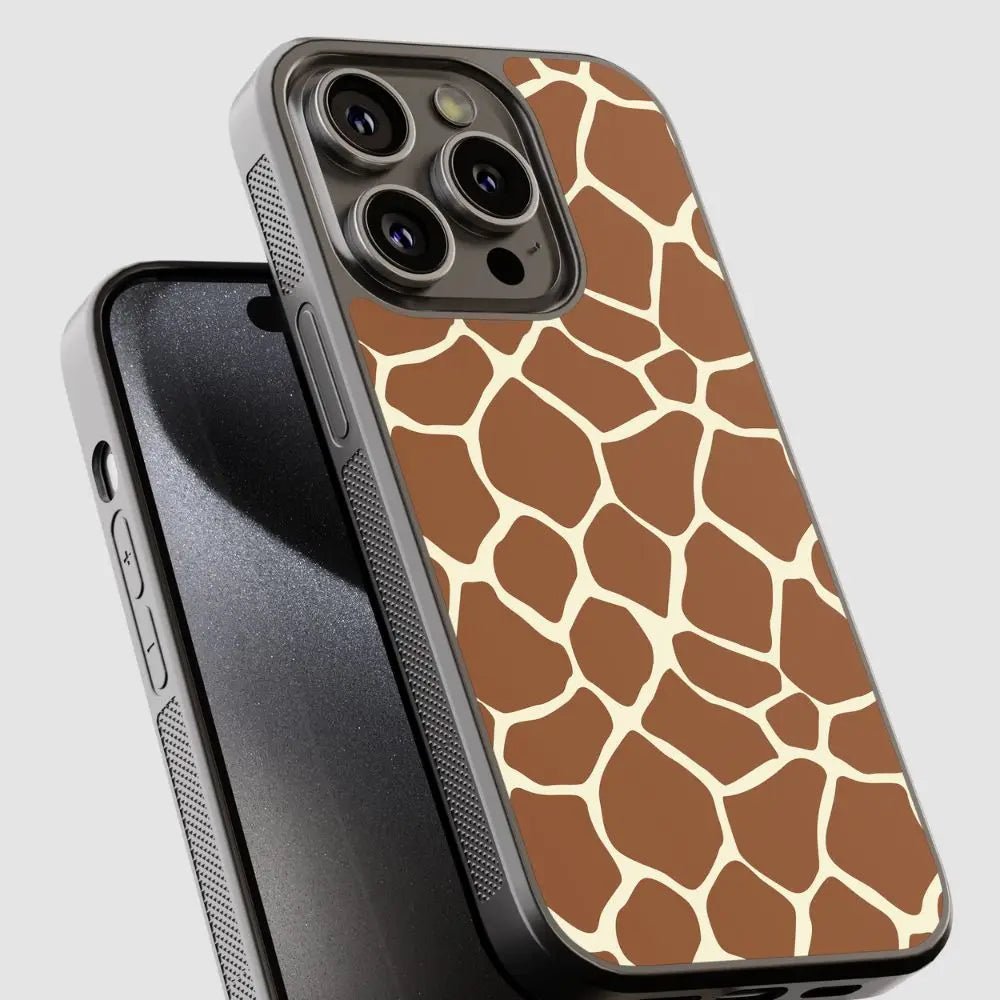 Capa de telemóvel resistente com padrão animal