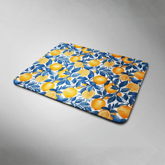 Tapete de rato com design de azulejo português