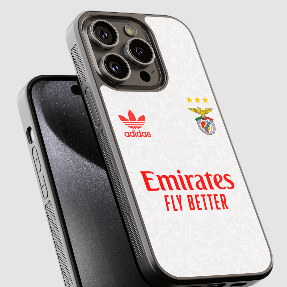 Capa de telemóvel CASE IT UP com design inspirado no equipamento alternativo do Benfica 2026/2027