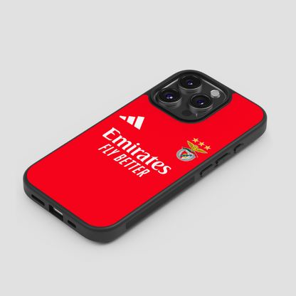 Capa CASE IT UP inspirada no equipamento do Benfica 2025/2026, vista adicional