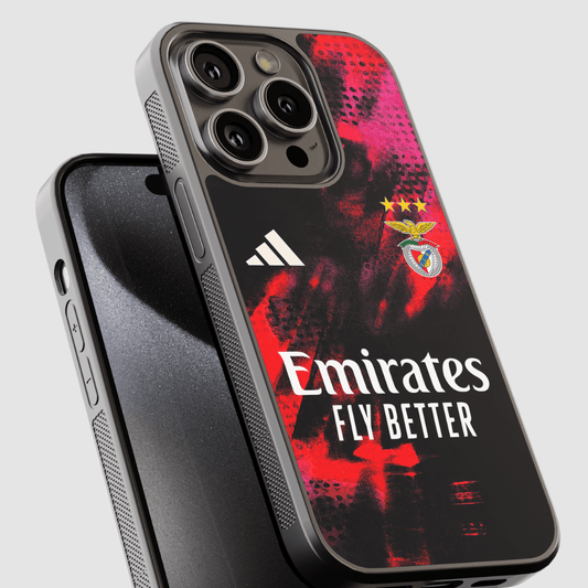 Capa de telemóvel CASE IT UP com design inspirado no terceiro equipamento do Benfica 2026/2027