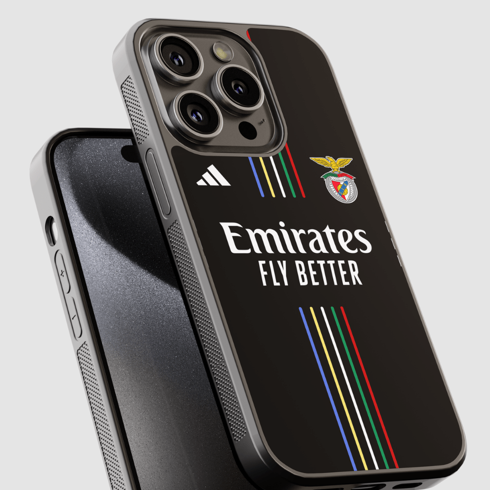 Capa de telemóvel CASE IT UP com design inspirado no equipamento do Benfica 2024/2025