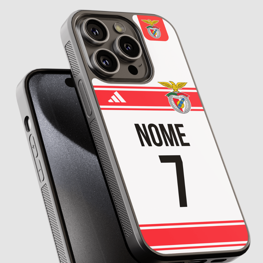 Capa protetora em TPU personalizada, design Benfica