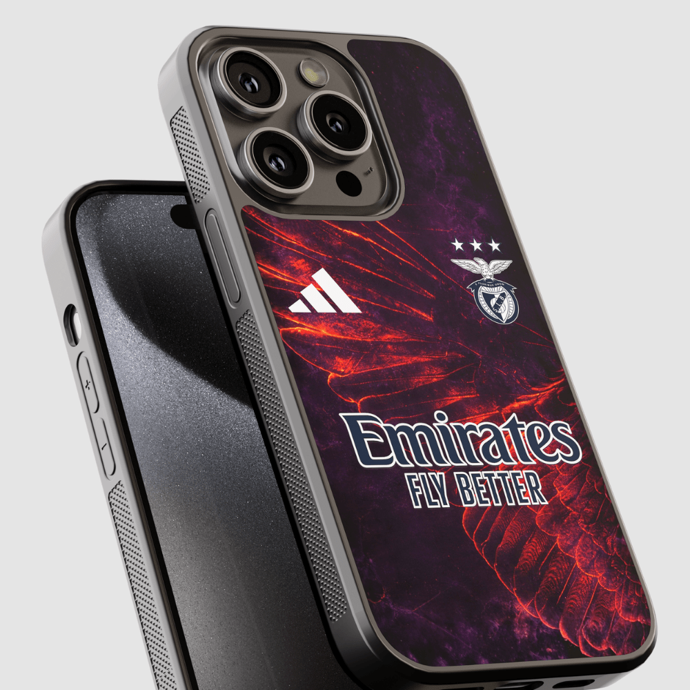 Capa de telemóvel CASE IT UP com design artístico exclusivo Benfica Vhils