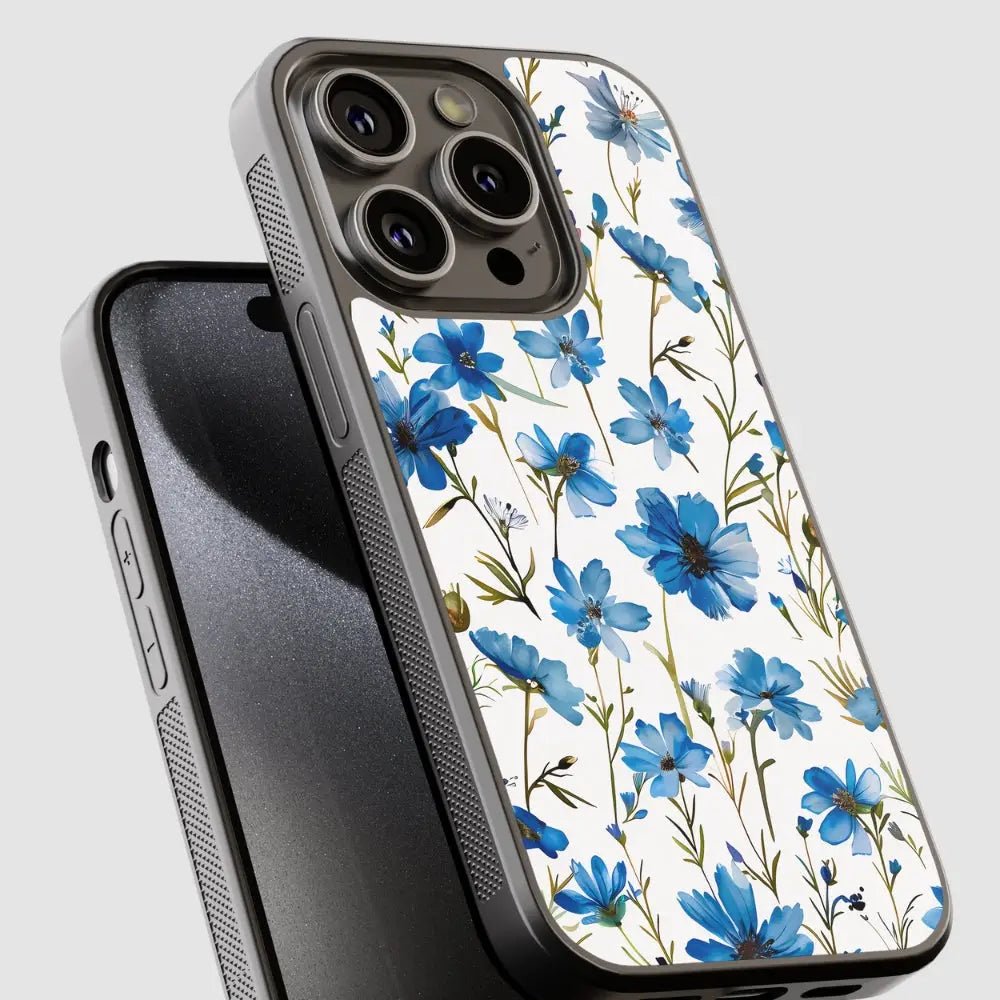 Capa de telemóvel CASE IT UP, design Jardim Azul
