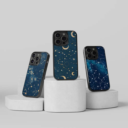 Capa de telemóvel CASE IT UP inspirada no céu estrelado