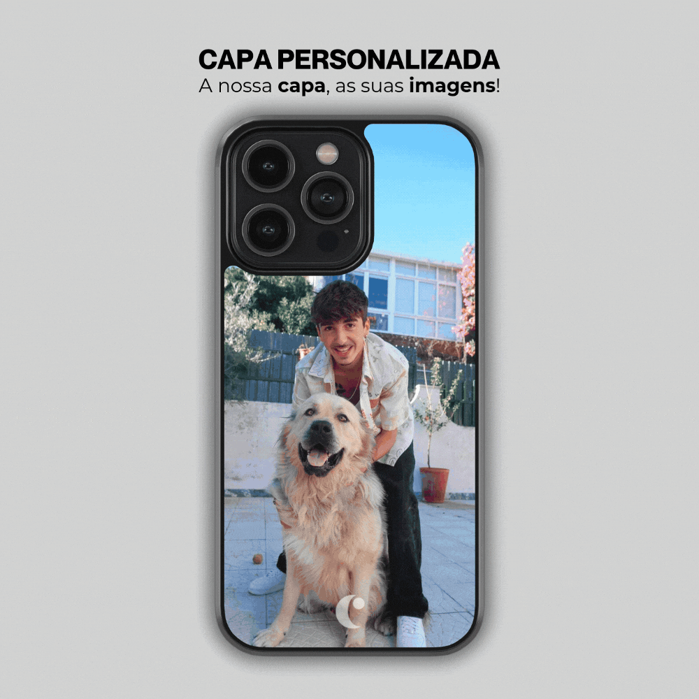 Capa personalizada CASE IT UP com fotografia, vista frontal