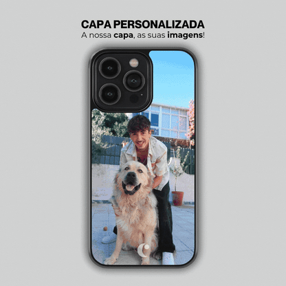 Capa personalizada CASE IT UP com fotografia, vista frontal