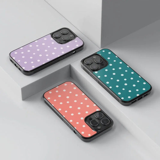 Capa de telemóvel CASE IT UP com padrão floral delicado