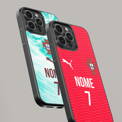 Capa protetora em TPU personalizada, Seleção Portuguesa