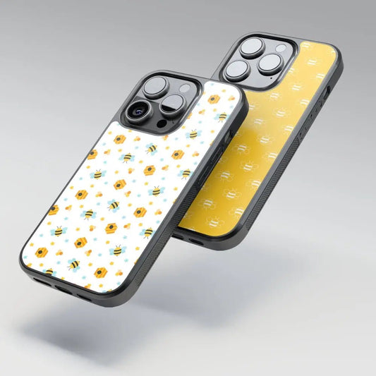 Capa protetora em TPU com design dourado