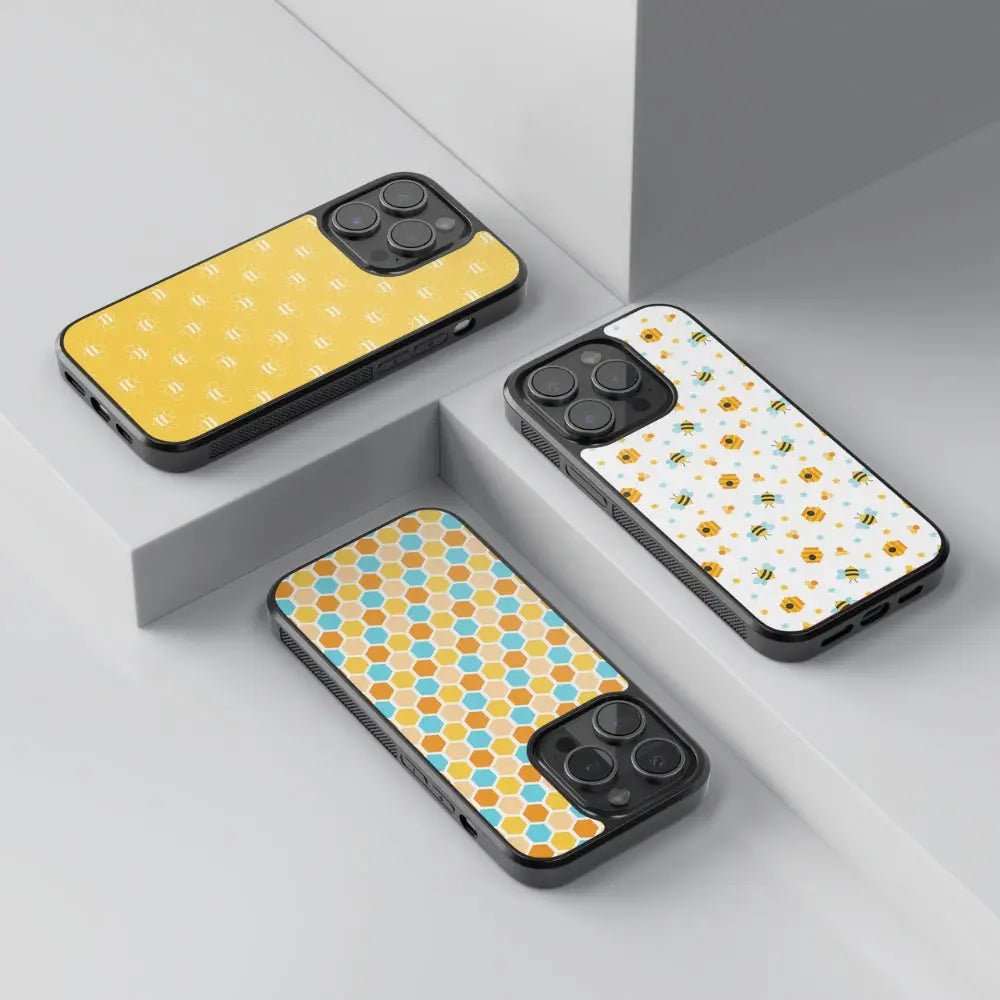 Capa de telemóvel CASE IT UP com design dourado elegante