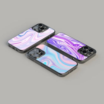 Capa protetora em TPU com tons pastel