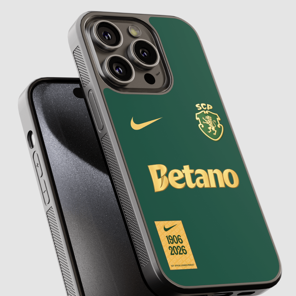 Capa de telemóvel CASE IT UP comemorativa dos 120 anos do Sporting