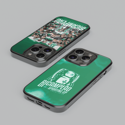 Capa de telemóvel CASE IT UP, edição especial Sporting Bicampeão